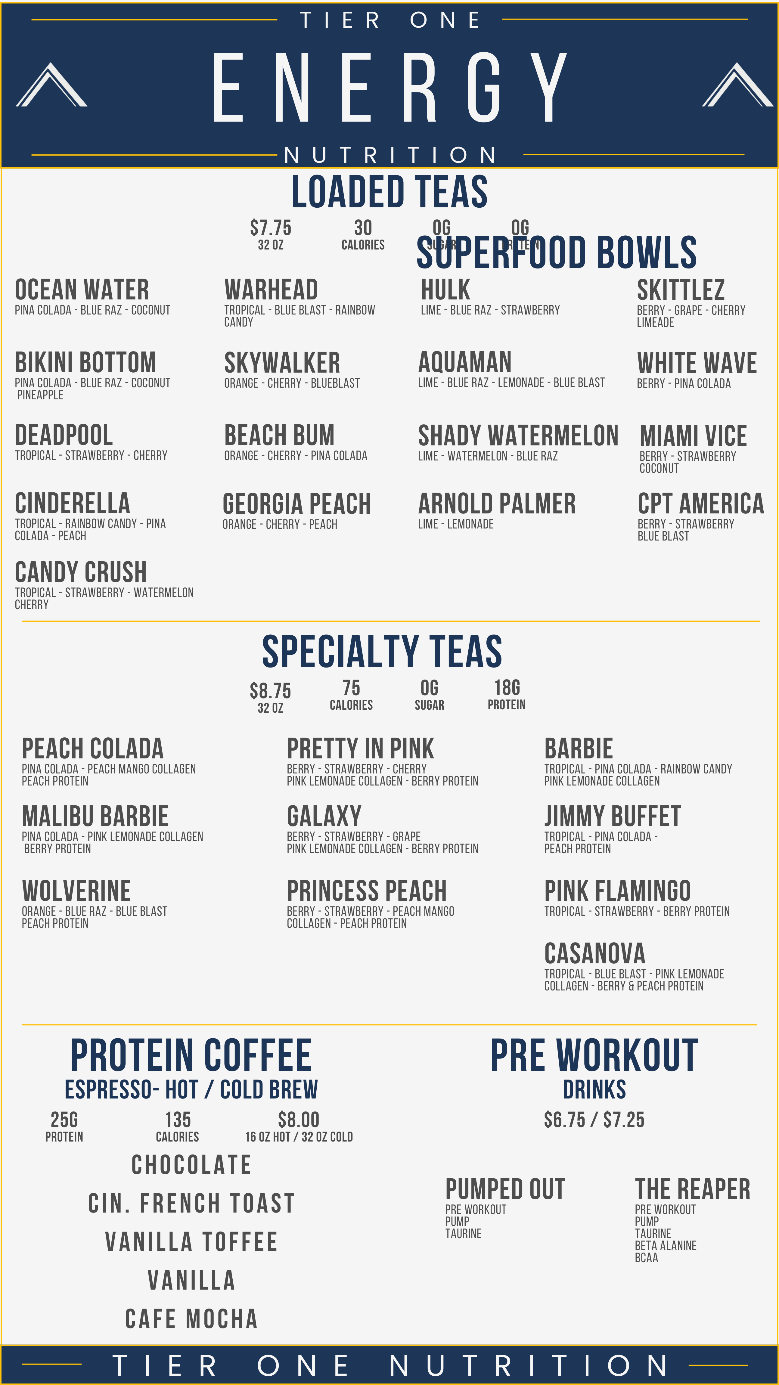 Specialty Teas