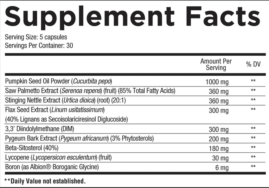 Core Nutritionals - Prostate