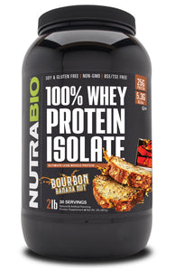 NutraBio- Whey Protein Isolate
