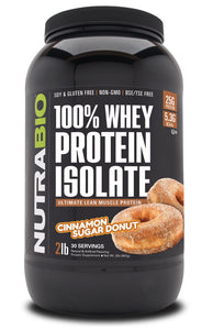 NutraBio- Whey Protein Isolate